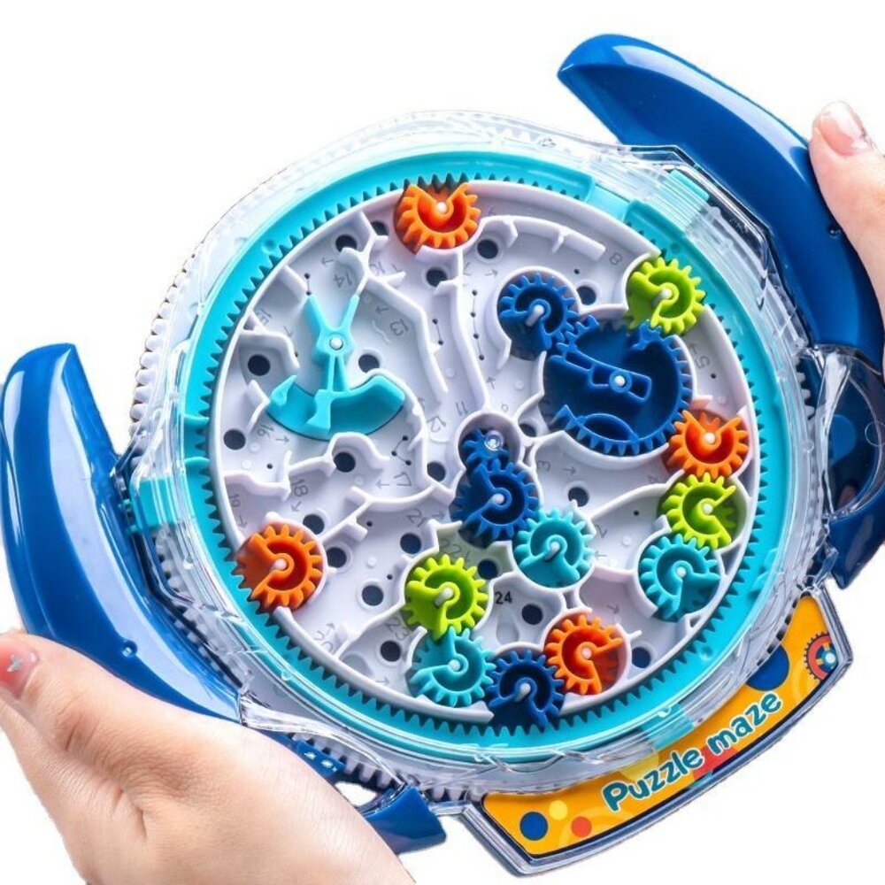 Educational Hands-on Skills Toys Colorful Gaming Gear Puzzle Maze Toys,kids1Pack